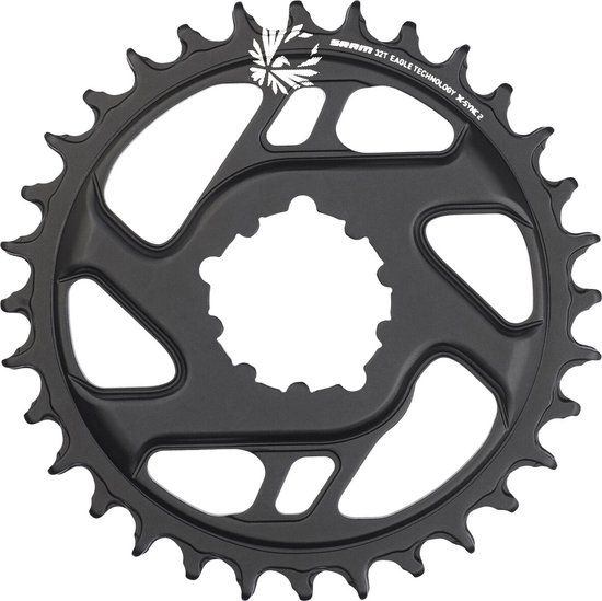 SRAM X-Sync Eagle CF Kettingblad 3mm, 12-speed, black