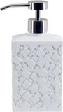 Spirella Zeepdispenser Agda | met pomp | vloeibare zeepdispenser | polyhars | 300 ml | duurzaam en robuust | wit
