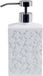 Spirella Zeepdispenser Agda | met pomp | vloeibare zeepdispenser | polyhars | 300 ml | duurzaam en robuust | wit