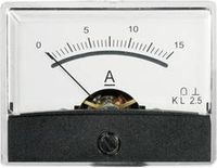 VOLTCRAFT AM-60X46/15A/DC Inbouwmeter 15 A Draaispoel