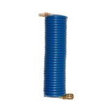 Riegler SP 12-1000KSD Spiraalslang-koppelingsset, standaardkoppeling NW 7,2, nylon 11 PA, slang-ø 11,8 x 9,5, PN bij 23 °C max. 11 bar, lengte 10,0 m