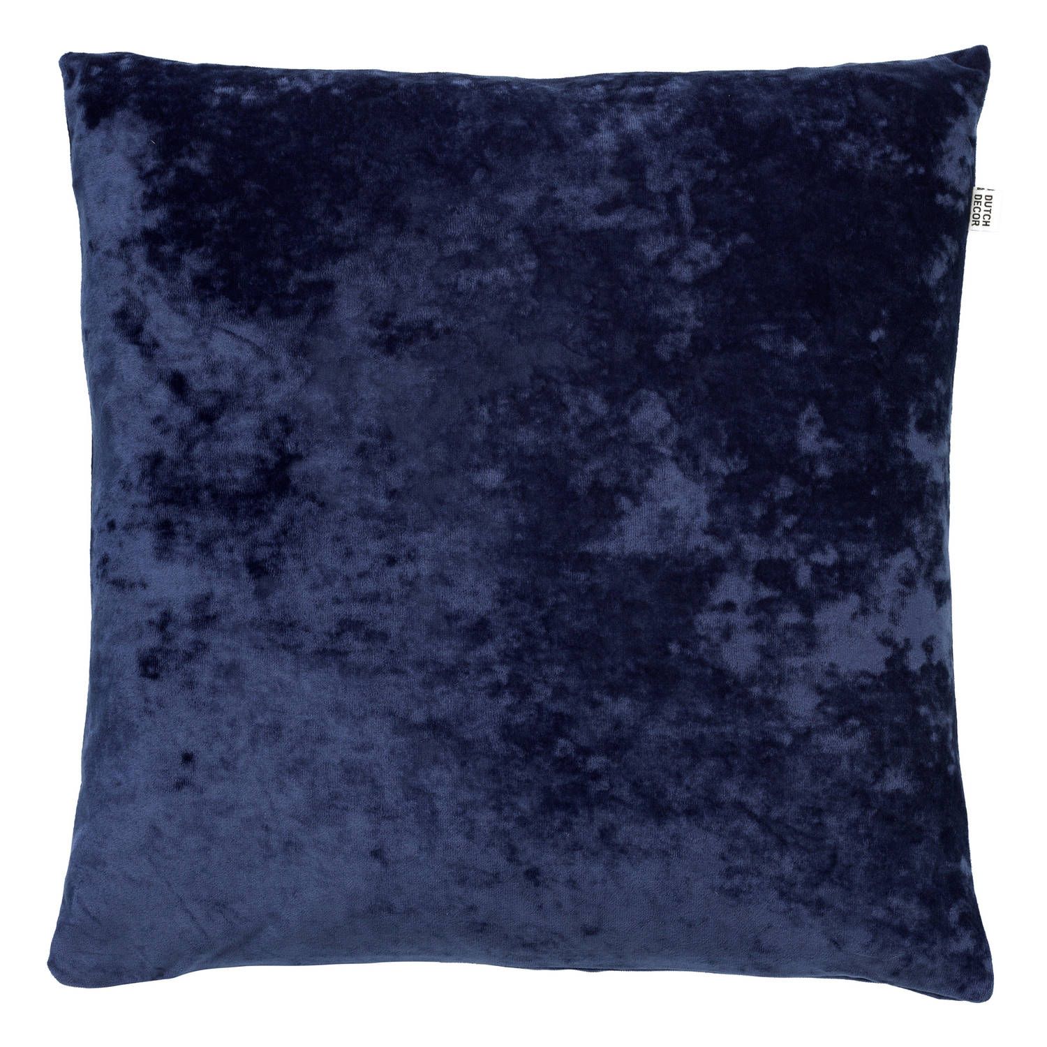 Dutch Decor - Sky Sierkussen Velvet Insignia Blue 45x45 cm