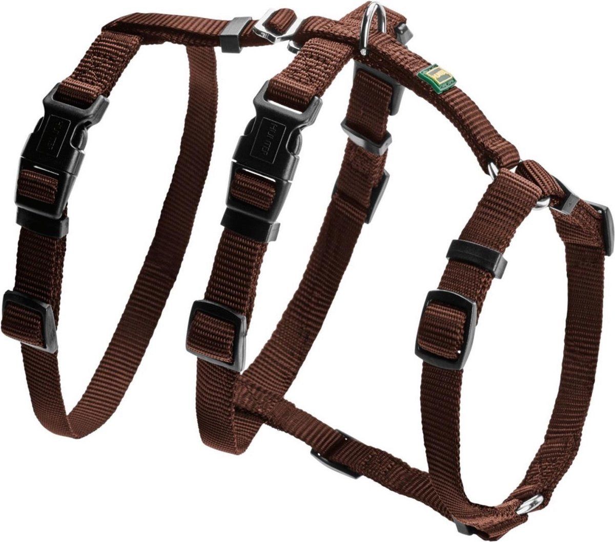 Hunter Veiligheidstuig Vario Rapid Bruin - Hondenharnas - 64-100 cm