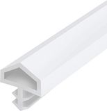 cyclingcolors Vensterafdichting voor deuren en ramen, 10 mm x 5,5 mm, wit, thermoplastisch rubber, flexibele isolatie (lengte: 1 m)