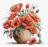 Luca-S Summer Rubies borduren (pakket) B7022