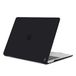 aiino Beschermhoes voor MacBook Air 13 inch 2018-2019, ultradun en robuust, hard plastic MacBook Air 13 inch, displaybeschermfolie, afdekking MacBook Air 13 inch, zwart