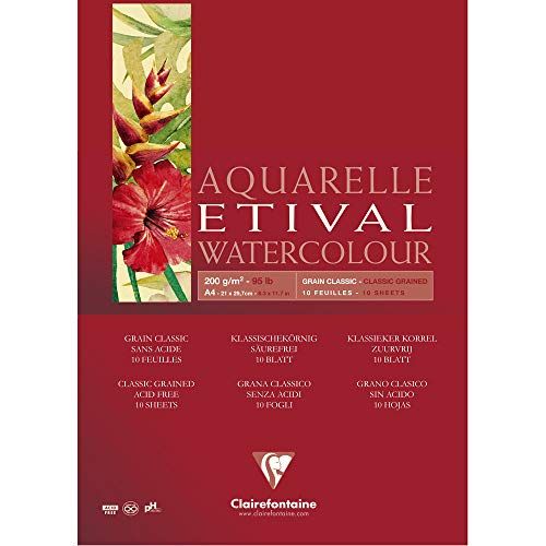 Clairefontaine 96374C Etival Aquarelblok