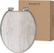 Schütte LIGHTWOOD toiletbril met softclosemechanisme van hout