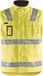 Blåkläder Werkvest. Ongevoerd High Vis 8505-1804 - High Vis Geel/Marineblauw - XXL