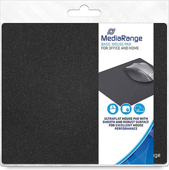 MediaRange MROS251 - Muismat - Zwart