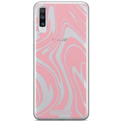 BABACO ERT GROUP Mobiele Telefoonhoesje voor Samsung A70 - Babaco Doodle 001
