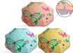Atosa Parasol Papillon Ø 220 cm Multicolore Rond Parasol à mât