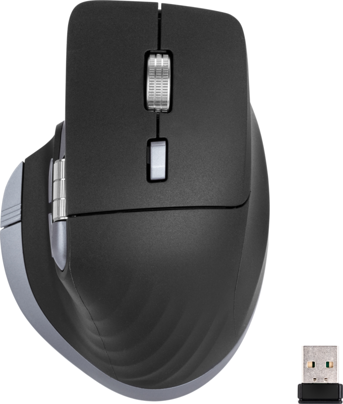 BlueBuilt BlueBuilt Maximus Pro Draadloze Ergonomische Bluetooth Muis