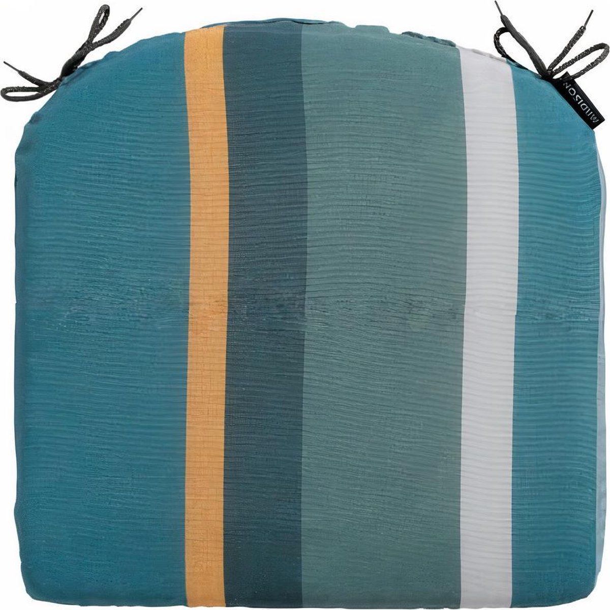 Madison Zitkussen Stripe - 46 x 48 cm - Katoen/Polyester - Groen