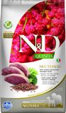 N&D Quinoa Gecastreerde Hond medium/maxi 2,5 kg
