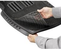 Unitec 74933 Schaalmat Rubber Zwart 72 cm x 50.5 cm