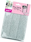 Dweilmop York Microvezelmop – vervangende hoes voor platte bezem – absorberende bezemkop – 32 x 12 cm