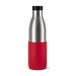 Emsa Bludrop Sleeve geïsoleerde drinkfles, 0,7 liter, 100% dicht | Quick-Press-sluiting, ergonomisch 360° drinkgenot, 12 uur warm, 24 uur koel, vaatwasmachinebestendig, roestvrij staal