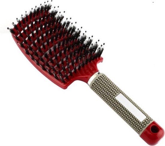Rode Haarborstel - Nylon - 256 mm