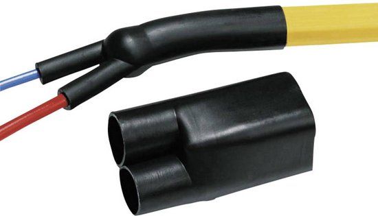 HellermannTyton 402-16039 Warmkrimpend vormstuk voor 2-voudige aftakking