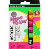 Daler-Rowney Simply 12ml acrylverfset, 6 kleuren