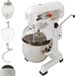 MonsterShop Horeca spiraalmixer - zilver - 20l - 3 versnellingen