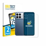 BROTECT - Screenprotector voor Xiaomi Poco F8 Ultra 5G (Voor+Camera) - Folie Beschermfolie transparant 2 Stuks