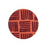 Questo Casa Ronde Digitally Printed Mouse Pad, Non-Slip Bottom, for Office and Home, Diameter: 22 cm