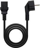 Nanocable - Electriciteitssnoer - Zwart - 10 m - C13 stekker - CEE7/7