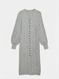 VERO MODA Gebreide jurk grijs