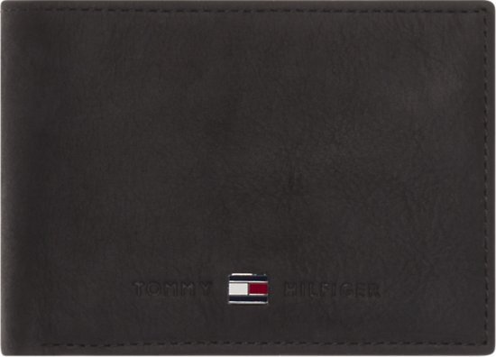 Tommy Hilfiger - Johnson - Mini CC Flap coin pocket heren portemonnee - Black