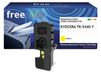 Freecolor K16582F7 Cartouche de toner jaune (compatible TK-5440Y)