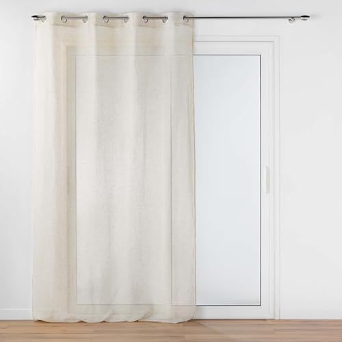 Douceur d'intérieur Aline - Gordijn met ogen - 140 x 240 cm