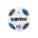 Derbystar voetbal mini - wit/blauw