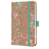 Sigel weekagenda Pure 2026 formaat A6 Green Floral Serenity hardcover