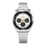 Citizen Bullhead Challenge Timer AN3660-81A Horloge - Staal - Zilverkleurig - Ø 38 mm