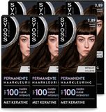 SYOSS 6 x Coloration 3-89 Bronze Coffee