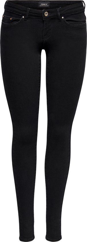 ONLY ONLCORAL LIFE SL Skinny Jeans - Black Denim - W28/L32