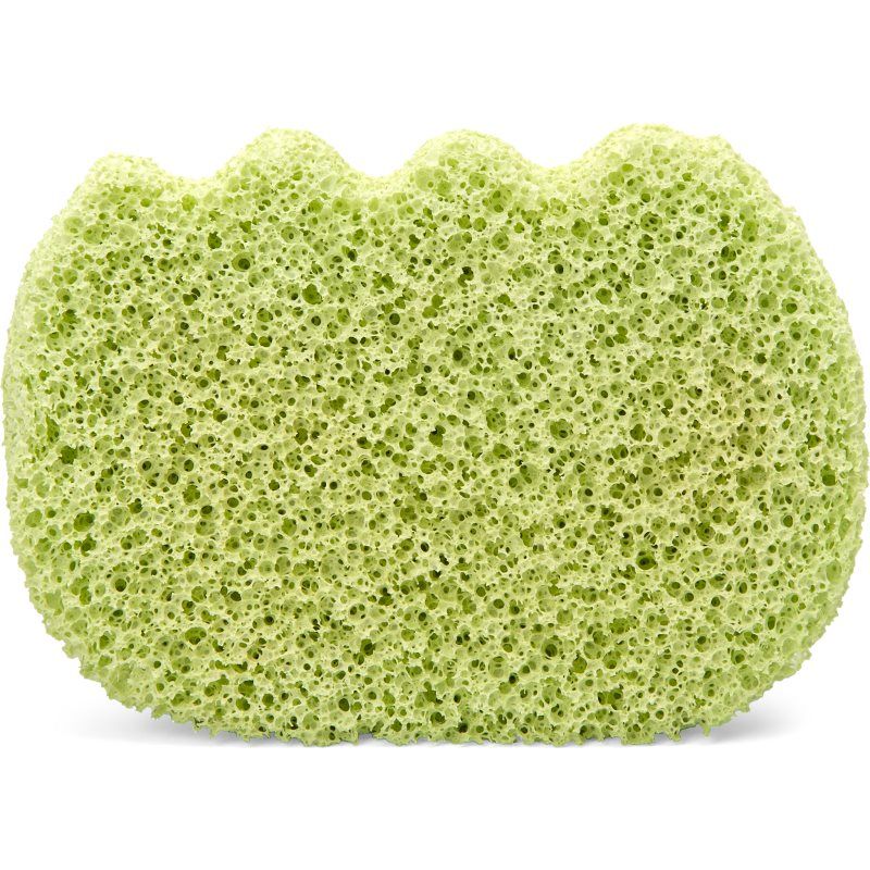 Suavinex Bamboo Extract Bath Sponge for Babies and the Whole Family Sensitive Skin Extra Soft Delicate Fragrance Green