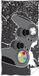 Carbotex Serviette de plage Gaming, Manette - 70 x 140 cm - Coton - Gris