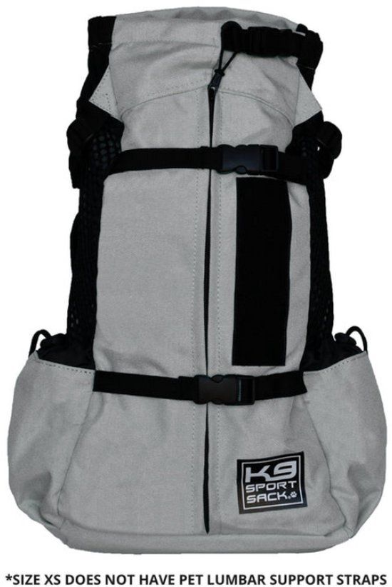 K9 Sport Sack AIR2 - Medium - Light Grey - Dog Backpack
