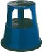 Desq Opstapkruk 42cm metaal blauw