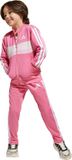 Adidas Sportswear Seasonal Essentials Tiberio 3-Stripes Tricot Trainingspak Kids - Roze