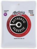 Martin MA535T Lifespan 2.0 Snaren voor Akoestische Gitaar (11-52) Phosphor Bronze, Custom Light