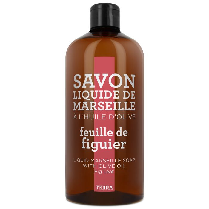 Savon de Marseille Vloeibare Handzeep Terra Feuille de Figuier - 1 Liter Navulling