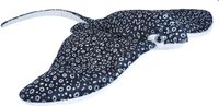 Wild Republic pluche zwarte adelaarsrog knuffel - 35 cm