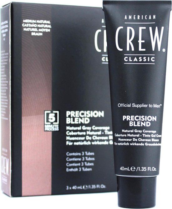 American Crew Precision Blend LOTE 7-8 light 3 pz - 340 ml
