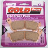Gold Fren Remblok voor Motor Honda 700 NC XD 2012-2014 AVD / met ABS / DCT