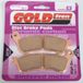 Gold Fren Remblok voor Motor Honda 700 NC XD 2012-2014 AVD / met ABS / DCT