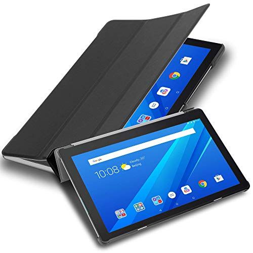 Cadorabo Tablethoes voor Lenovo Tab M10 (10,1 inch) in satijn zwart